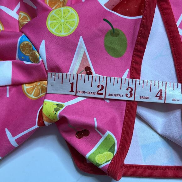 Jess Lea Cocktail Drink Print Activewear Shorts Size Large - Picture 6 of 8